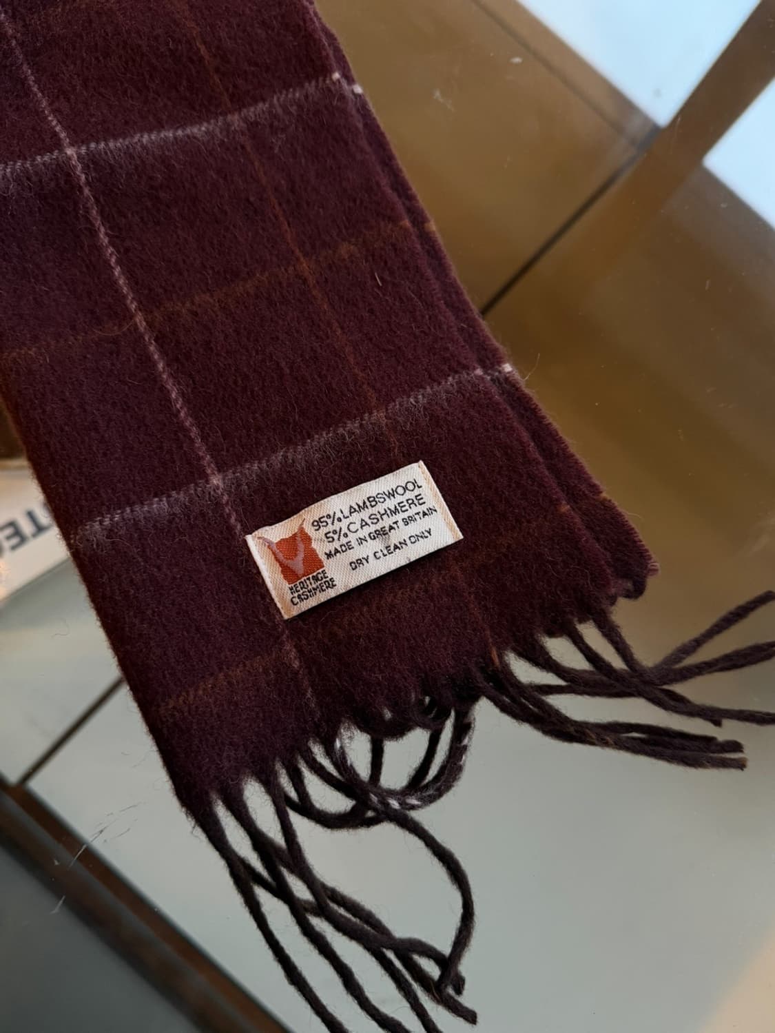 VTG 캐시미어 머플러 상품이미지2