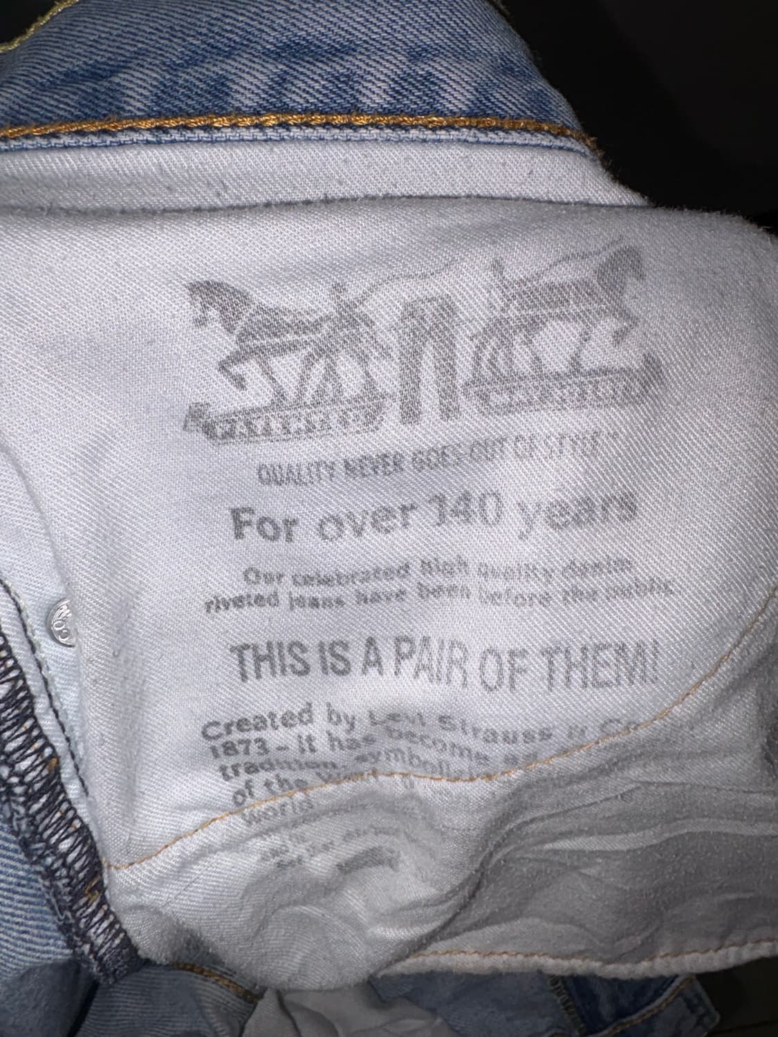 리바이스 505 W36 L30 상품이미지8