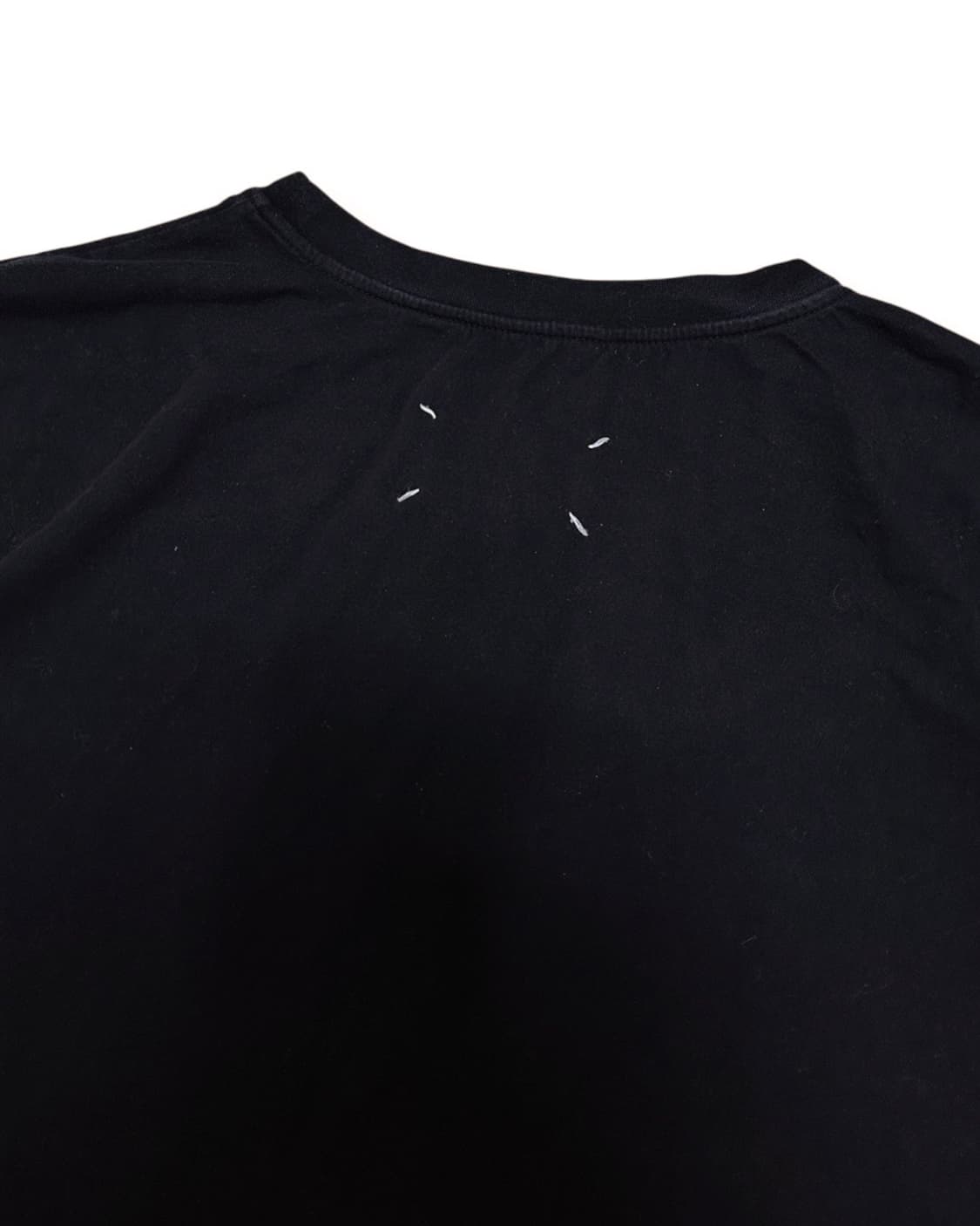 메종 마르지엘라 블랙 반팔 티셔츠 상품이미지5