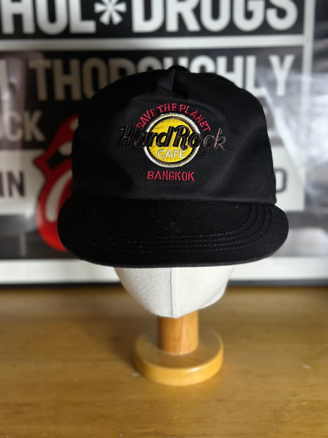 90s hardrock cafe 빈티지 하드락카페 모자 상품이미지1