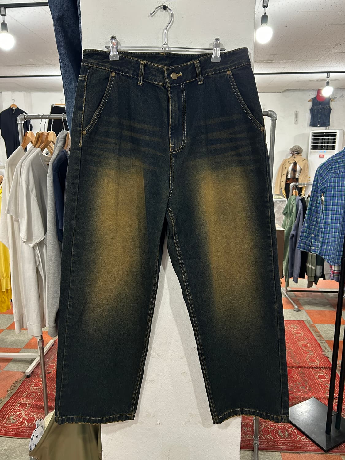 와이드 데님팬츠 상품이미지1