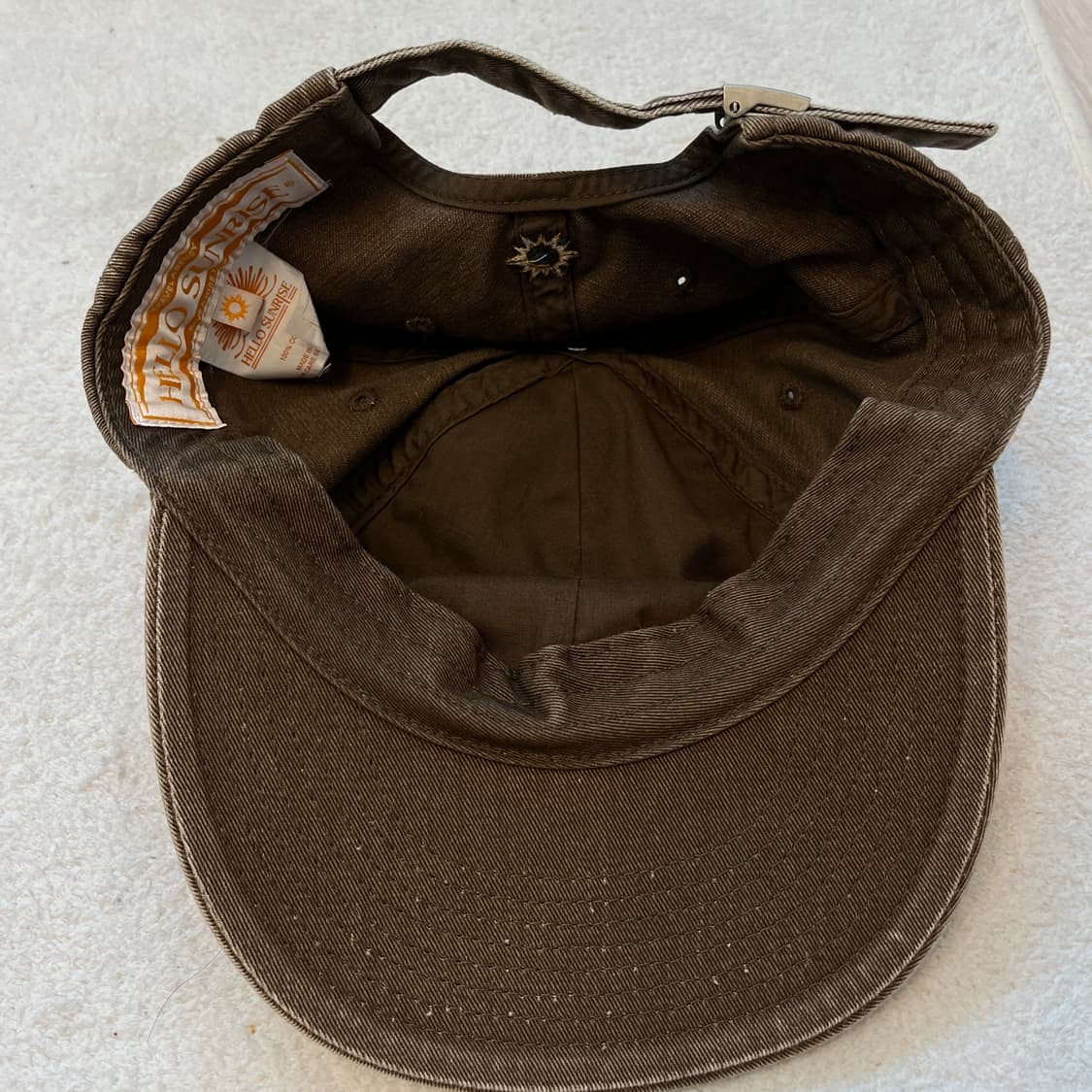 헬로우썬라이즈 볼캡 상품이미지3