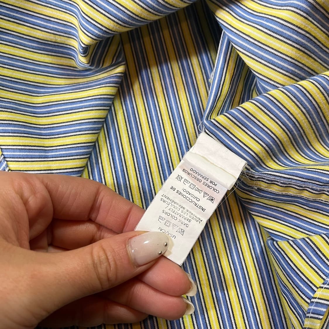 챕스 랄프로렌 스트라이프 셔츠 상품이미지4