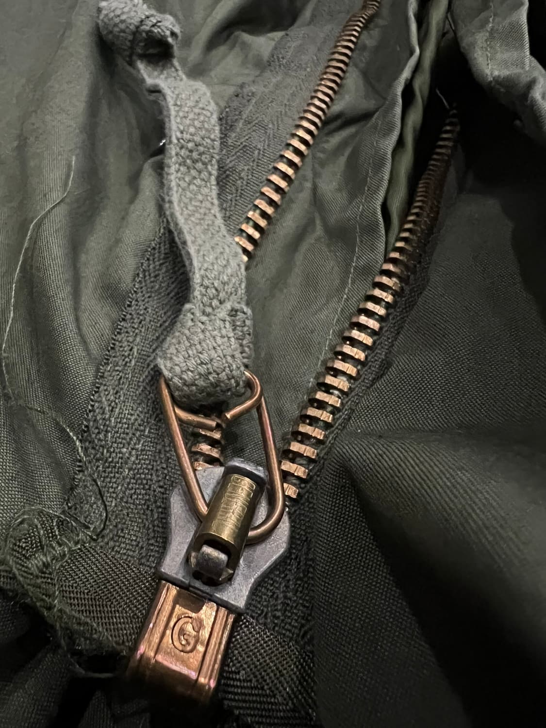 (XL) M65 피쉬테일 오리지널 개파카 상품이미지7