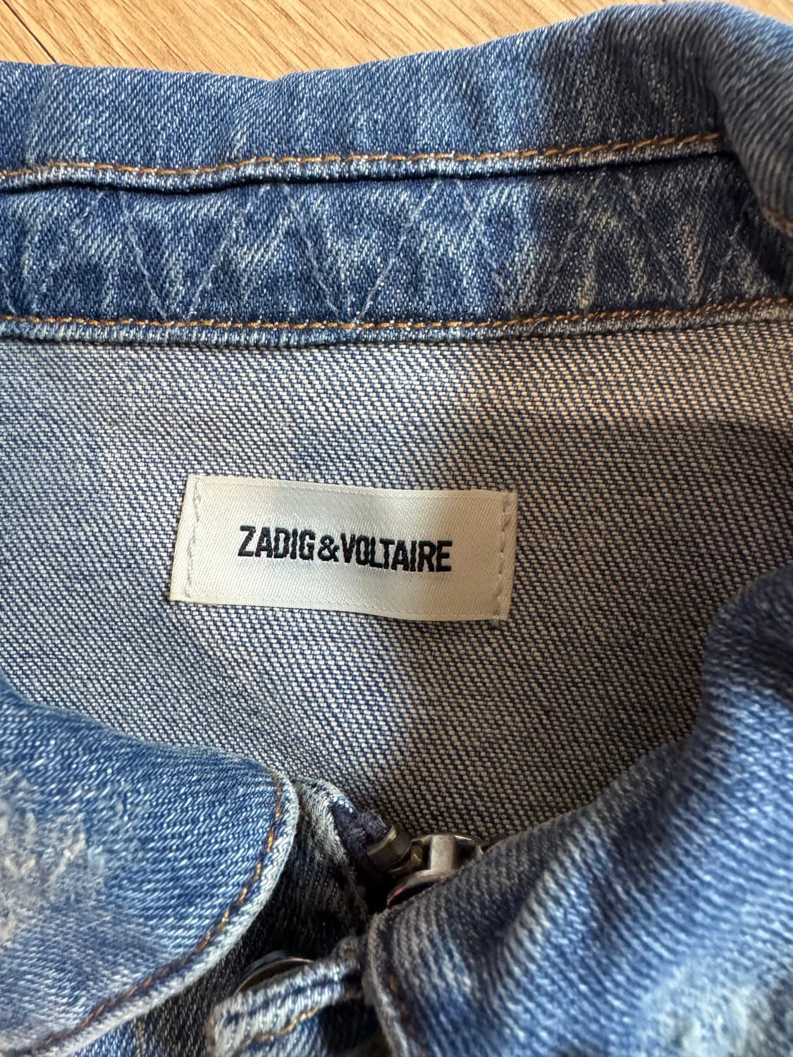 쟈딕앤볼테르 자수 청조끼 상품이미지3