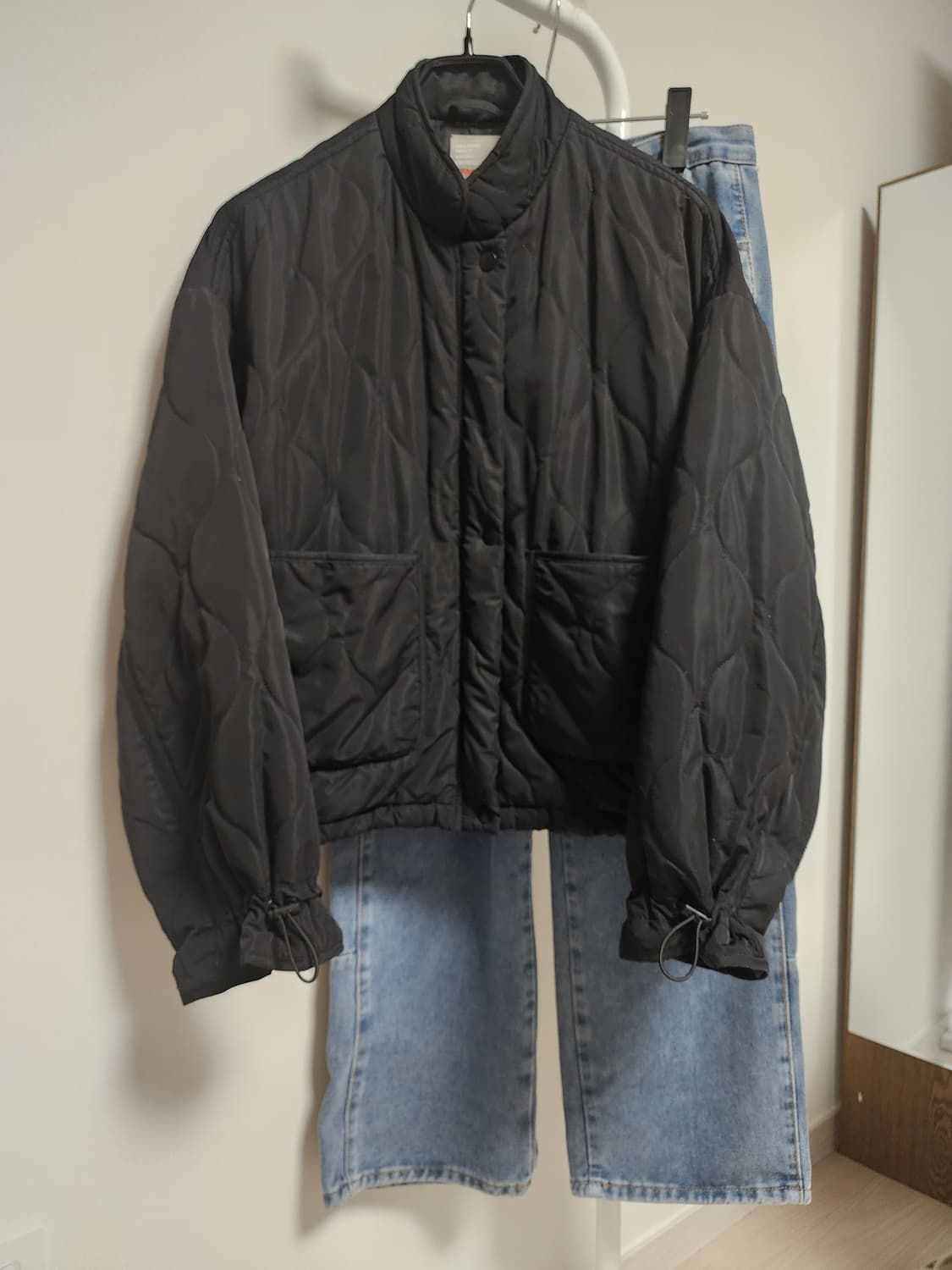 스파오 블루종 퀼팅 점퍼 상품이미지1