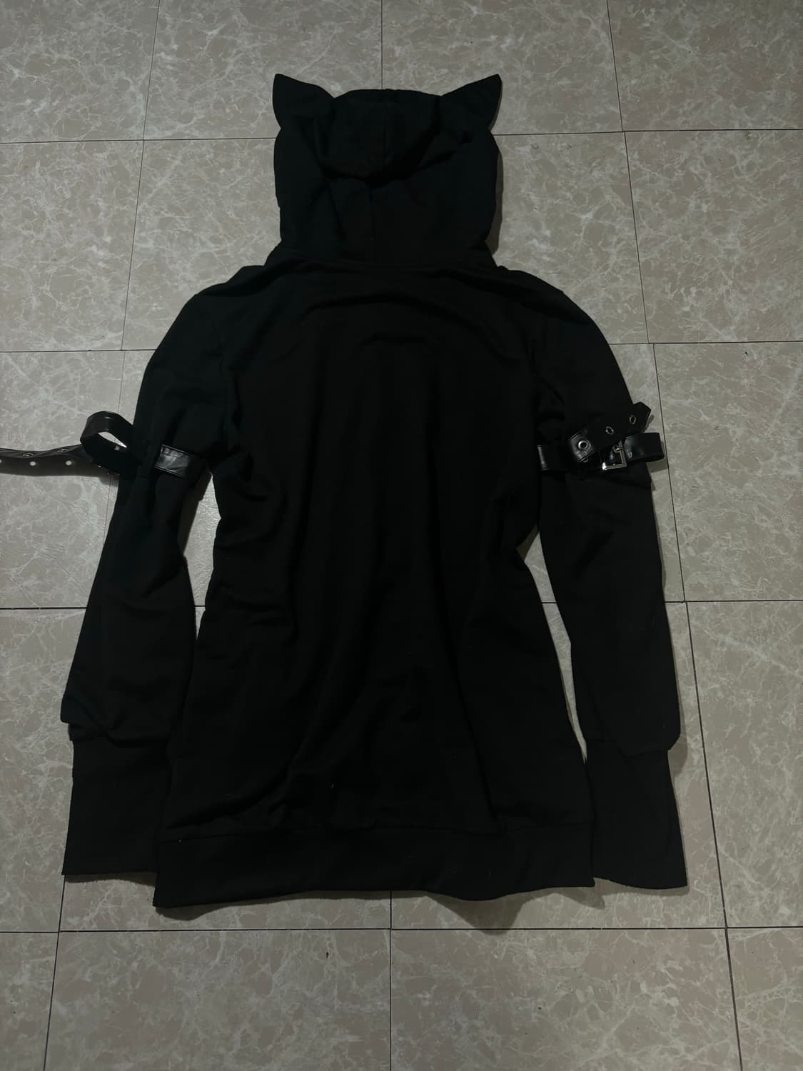 “Unknown” 00’s Bondage Punk Skull Cat Ho 상품이미지7