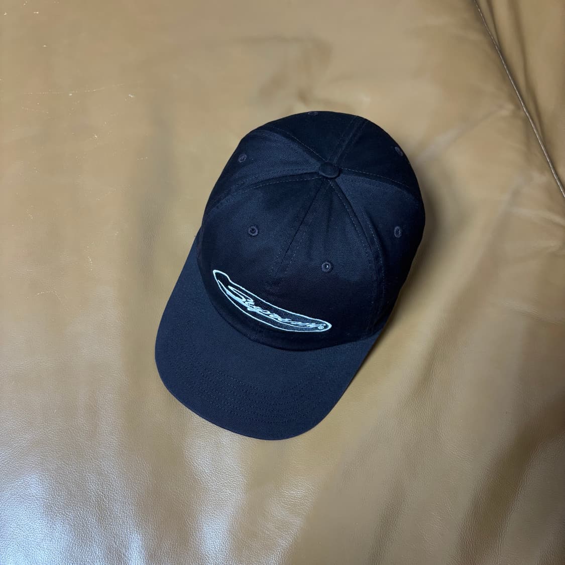 슈프림 6패널 볼캡 모자 23ss 오발 블랙 상품이미지5