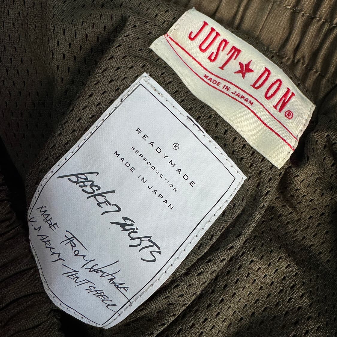 JUST DON x READYMADE 리미티드 캔버스 팬츠 상품이미지3