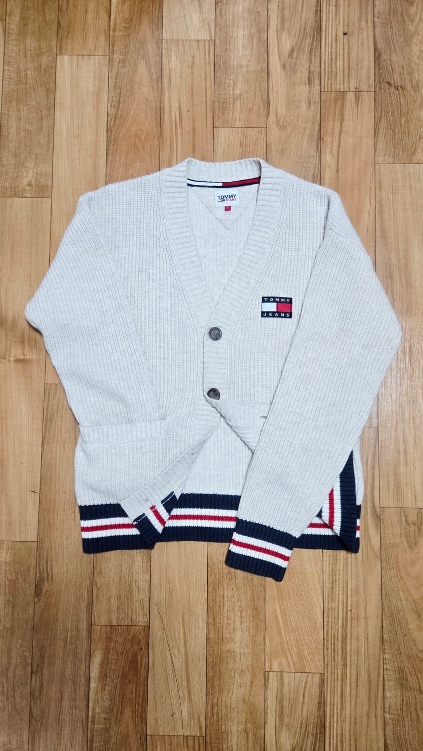 타미힐피거 진스 뱃지 울 가디건, 니트 상품이미지6