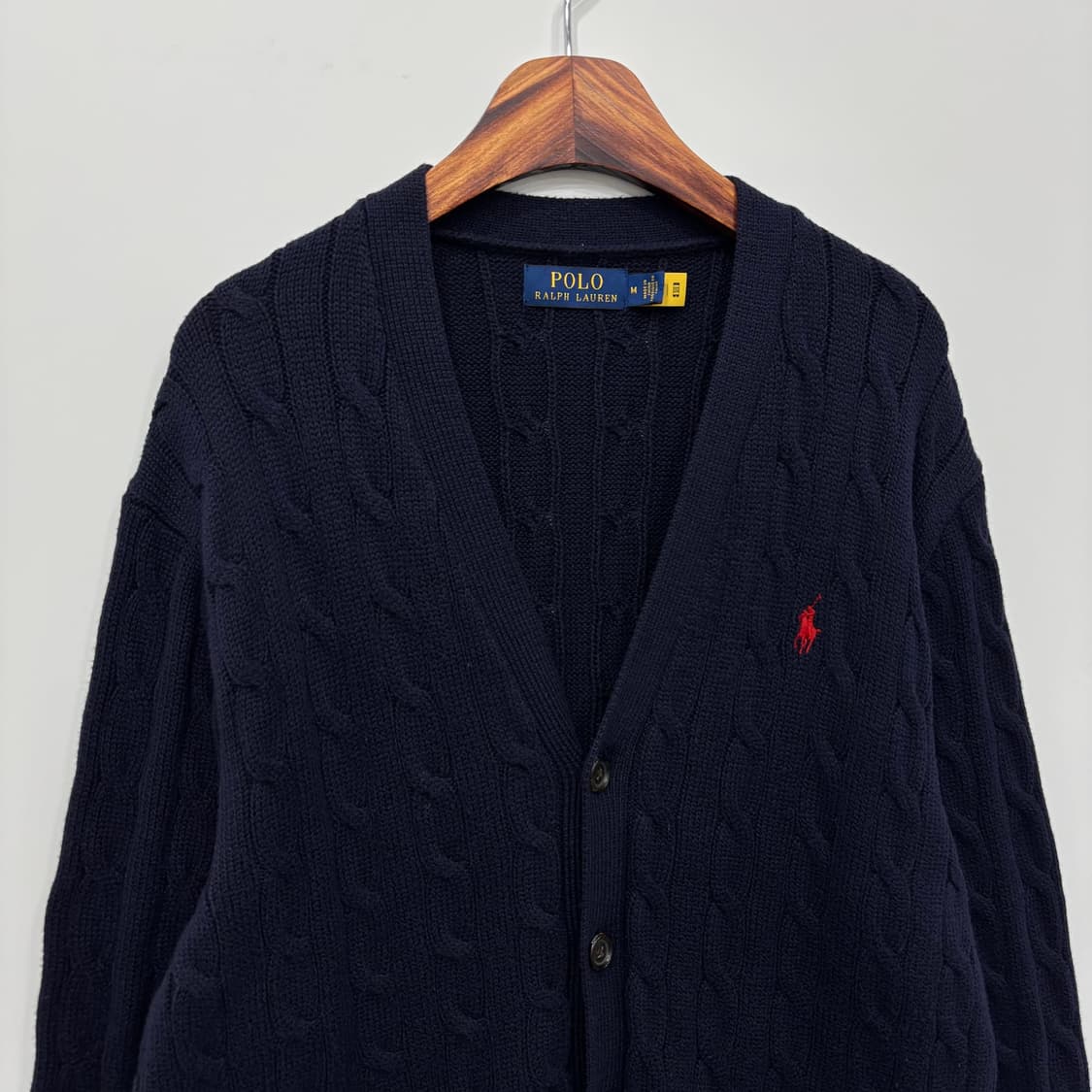 Polo Ralph Lauren 케이블 니트 코튼 가디건  상품이미지5