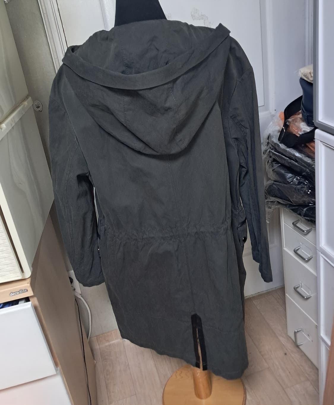 산드로 후드 야상 자켓 코트 S(55~66) 상품이미지3