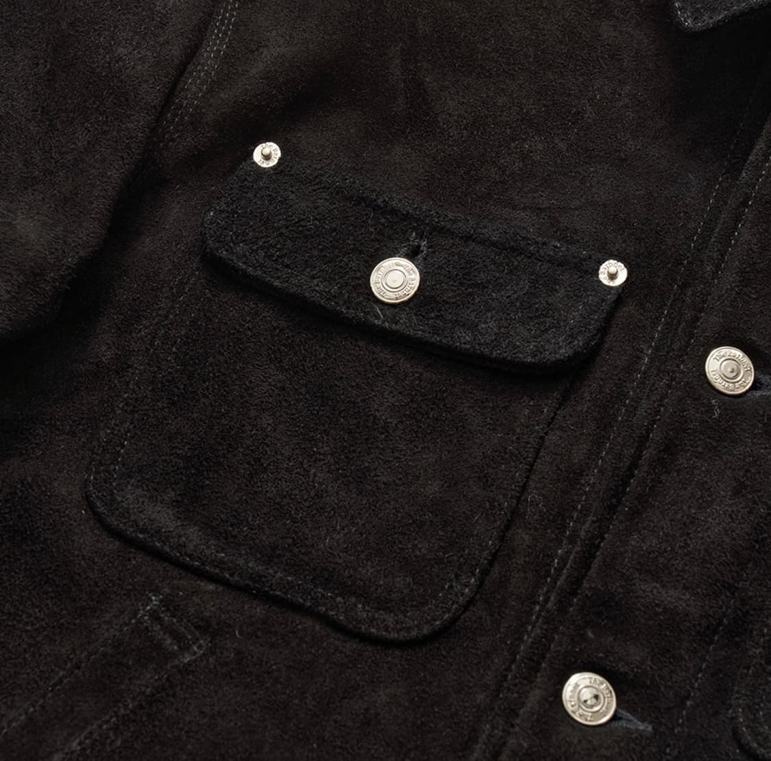 더바넷 카프 스웨이드 블랙 자켓 상품이미지8