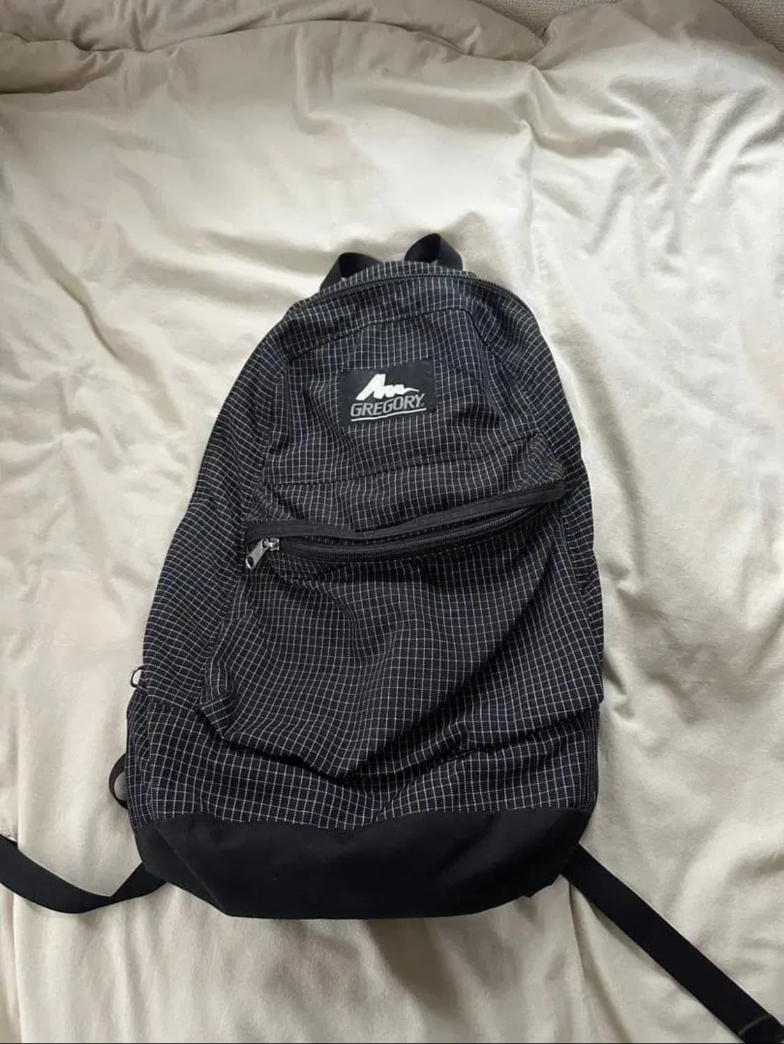 그레고리 구 로고 스펙트라 체크 백팩 상품이미지1