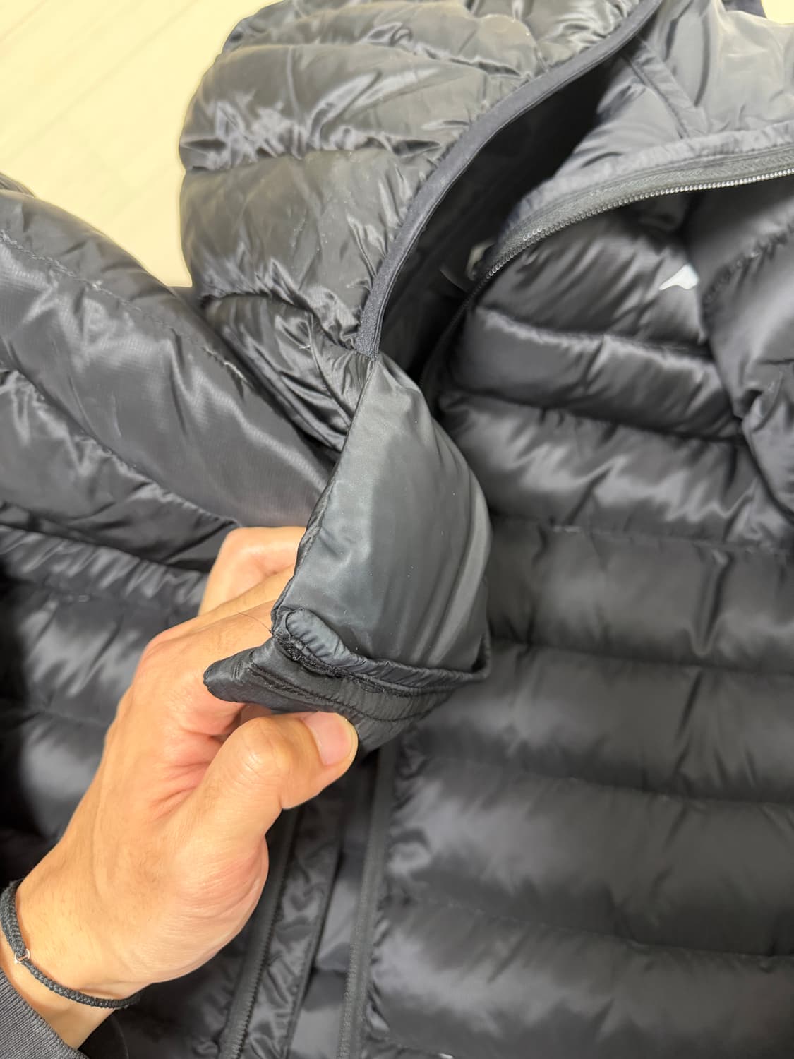[L]고요웨어 ENDURE GOOSE DOWN JACKET 블랙 상품이미지3
