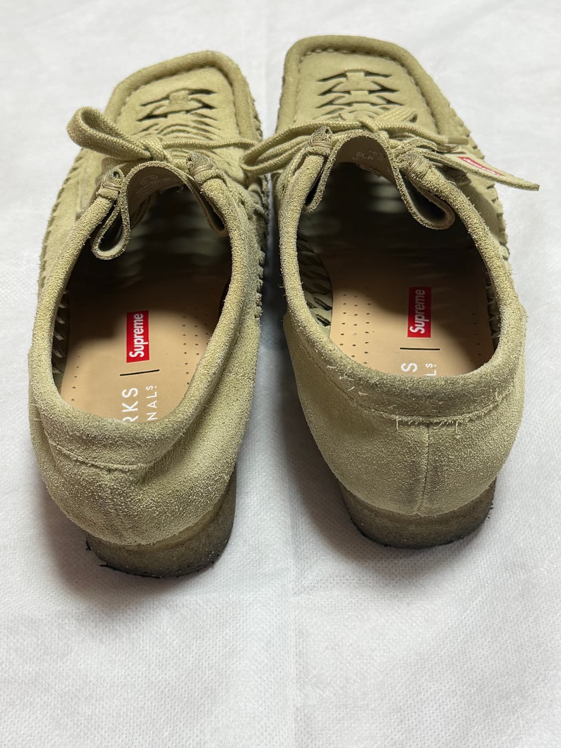 슈프림 클락스 우븐  250 UK6.5 왈라비 탄 상품이미지3