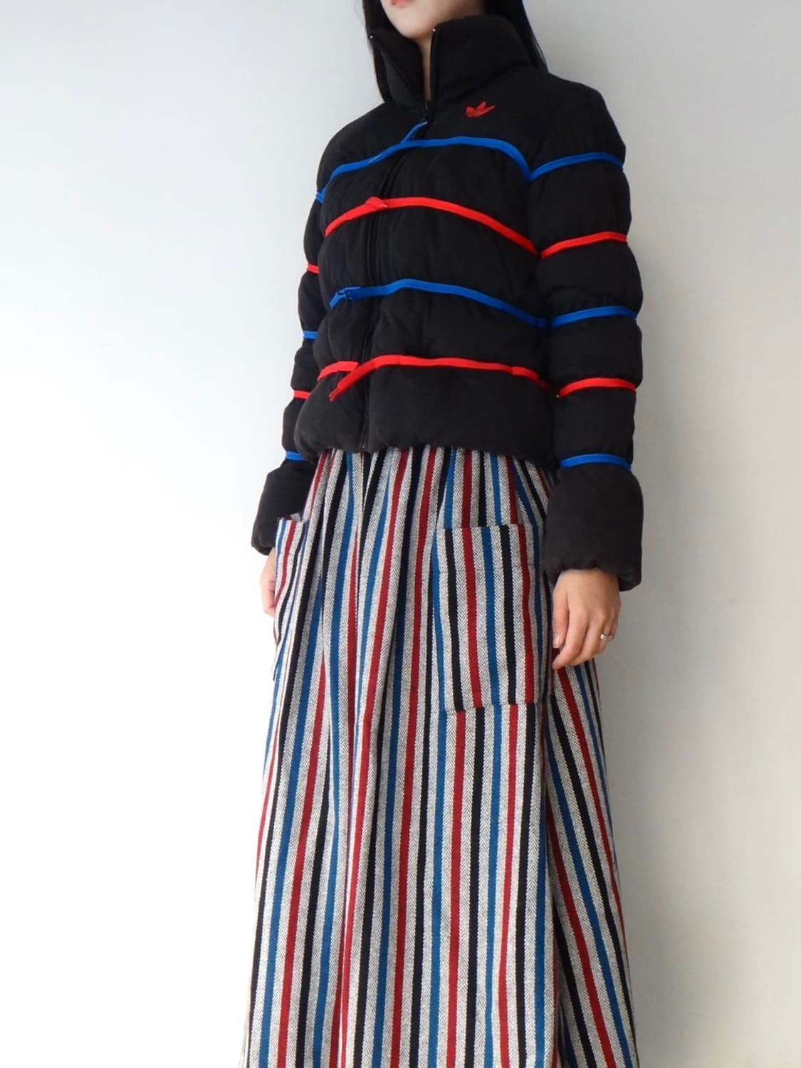 ADIDAS shoelace detail padded jacket  상품이미지7