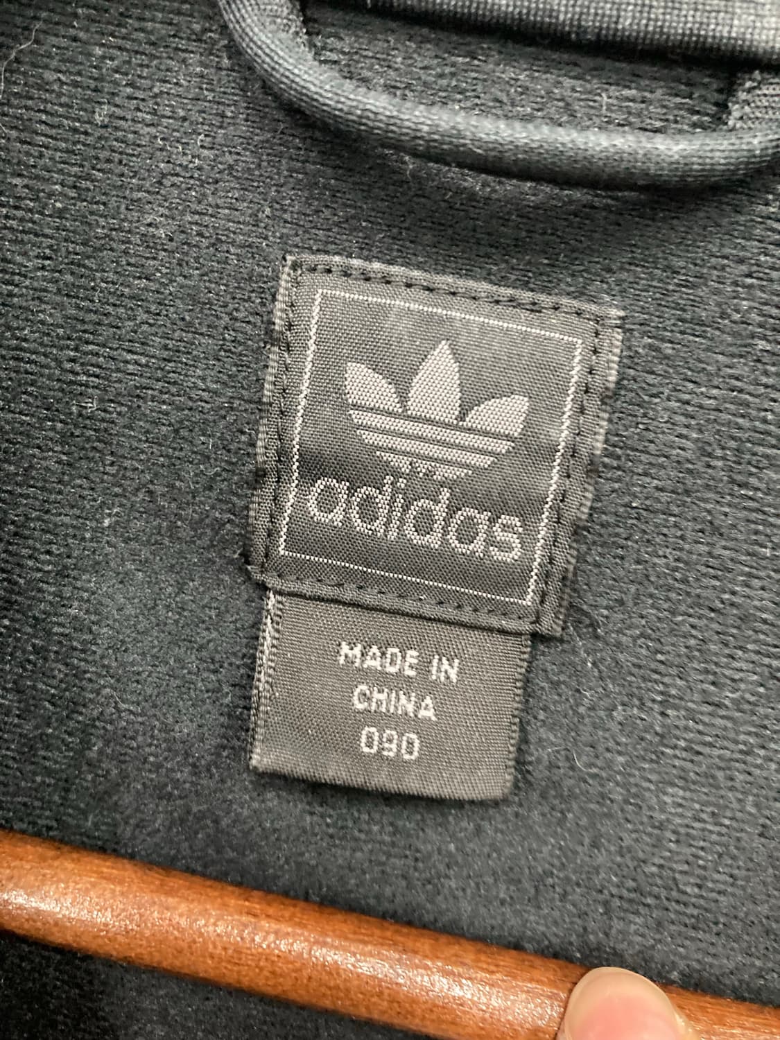 아디다스 블랙 트랙탑 져지 상품이미지2