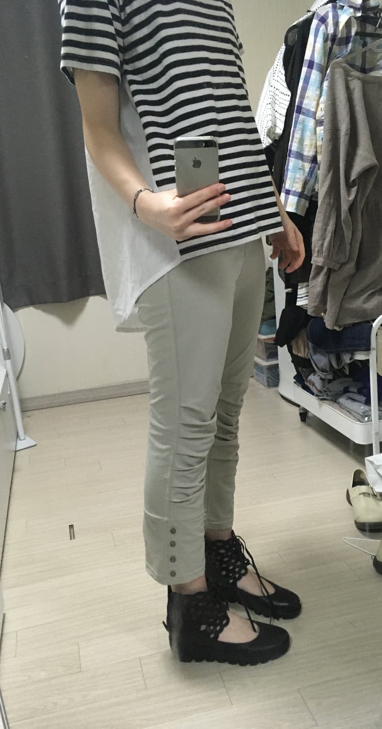 Wrinkled crop pants 상품이미지6
