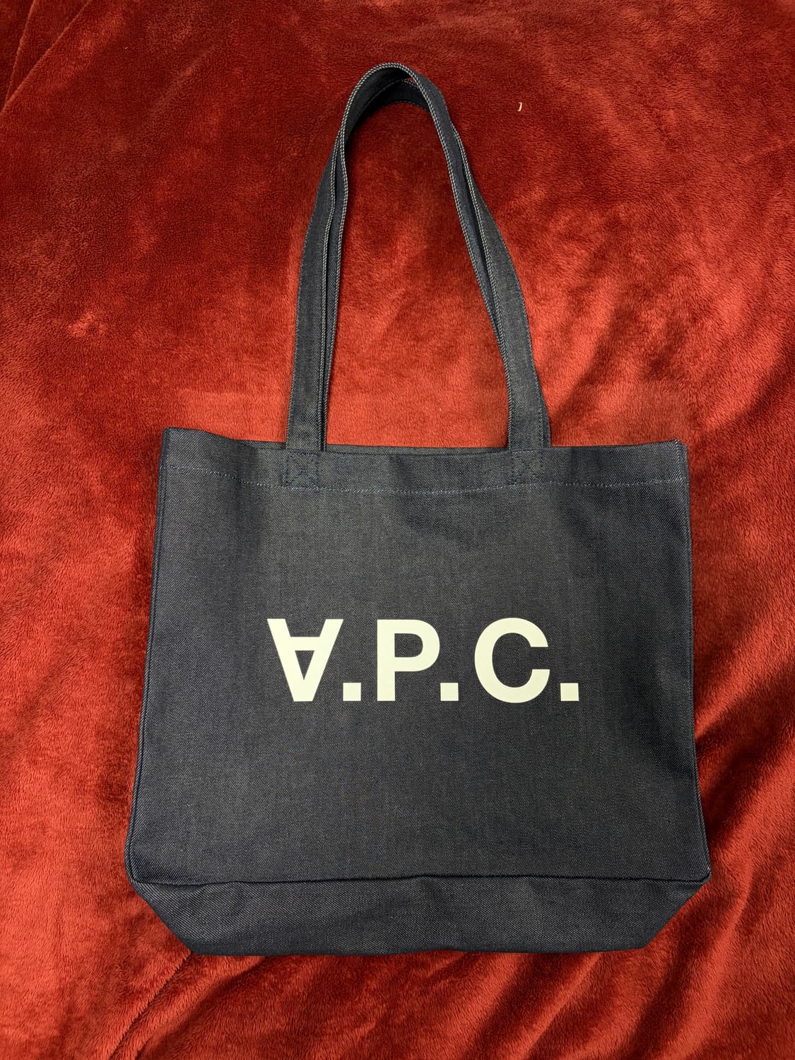 새상품) 아페쎄 다니엘라 쇼핑백 인디고 상품이미지1