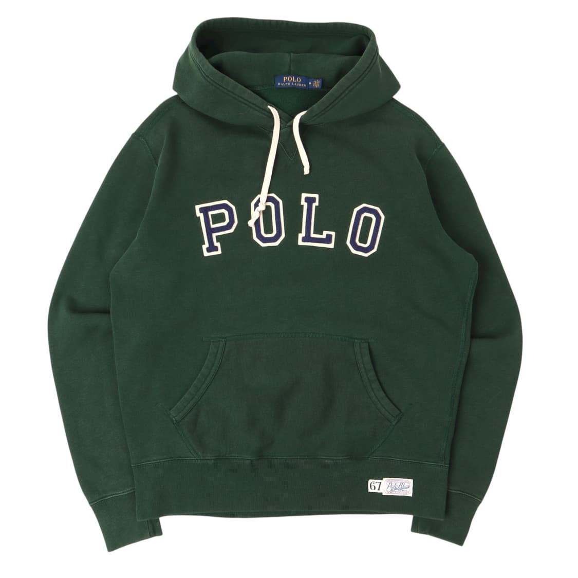 폴로 랄프로렌 딥그린 아치 로고 스웻 후드티 상품이미지1