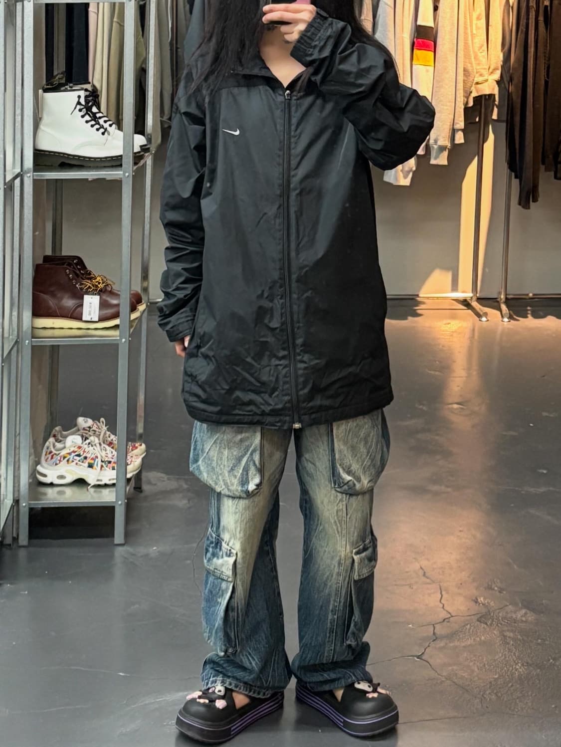 나이키 스우시 바람막이 재킷 A1738 상품이미지1