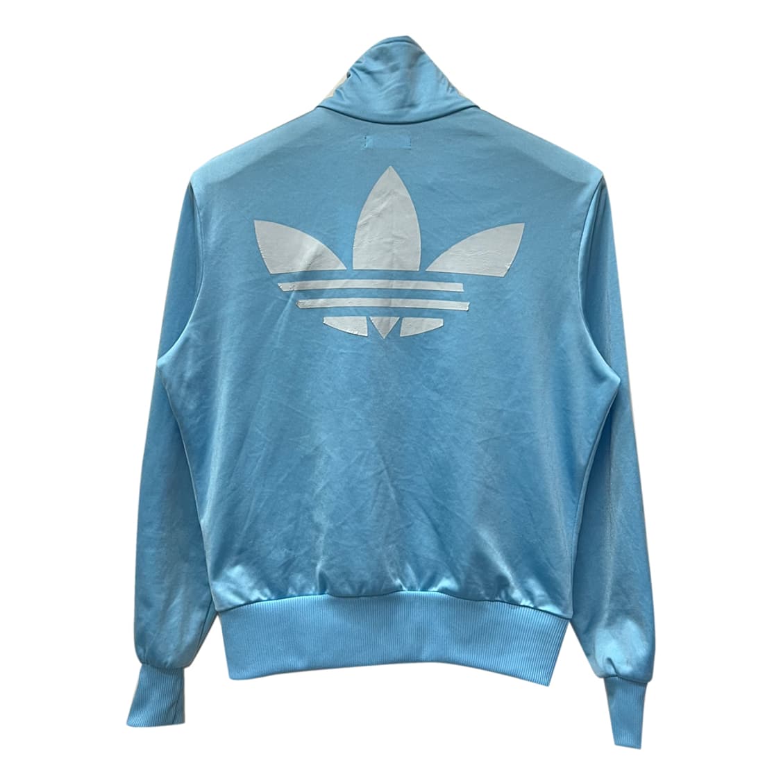 아디다스 파이어버드 빅로고 스카이블루 트랙탑 져지 100 상품이미지3