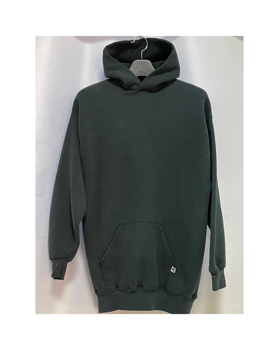 (XXL) 90s 러셀 애슬래틱 50/50 후드 블랙 상품이미지1