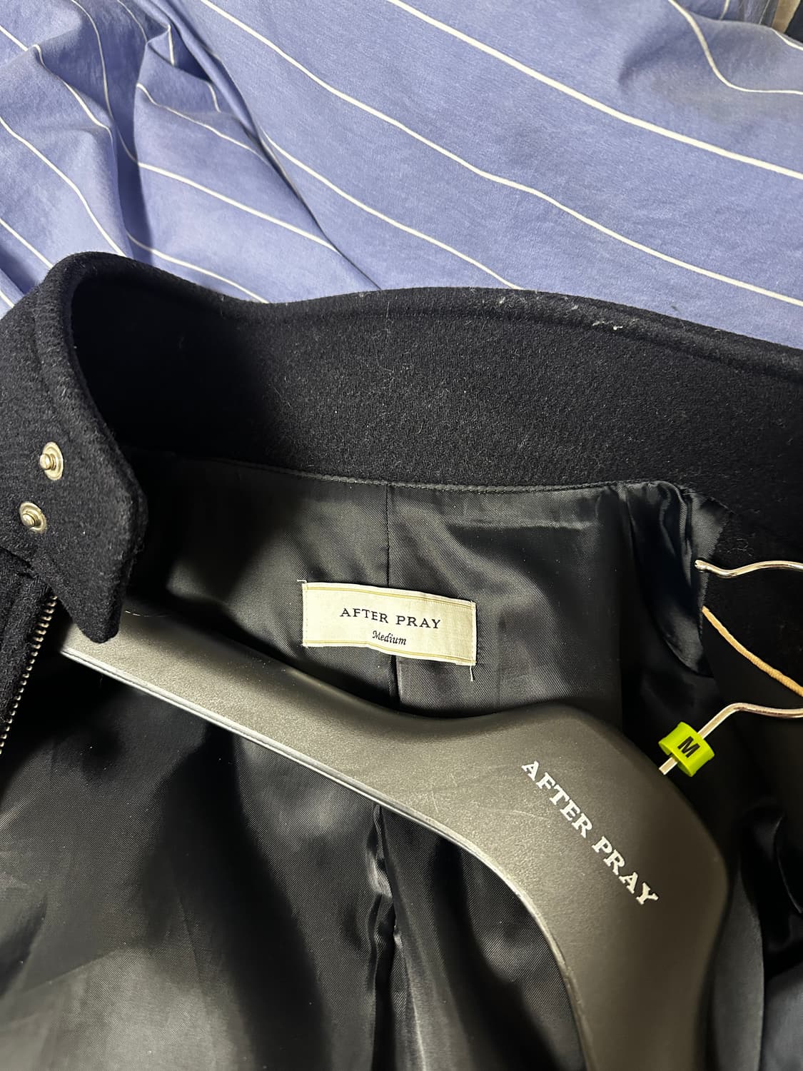 애프터프레이 리가즈 해링턴 자켓 M 네이비 상품이미지3