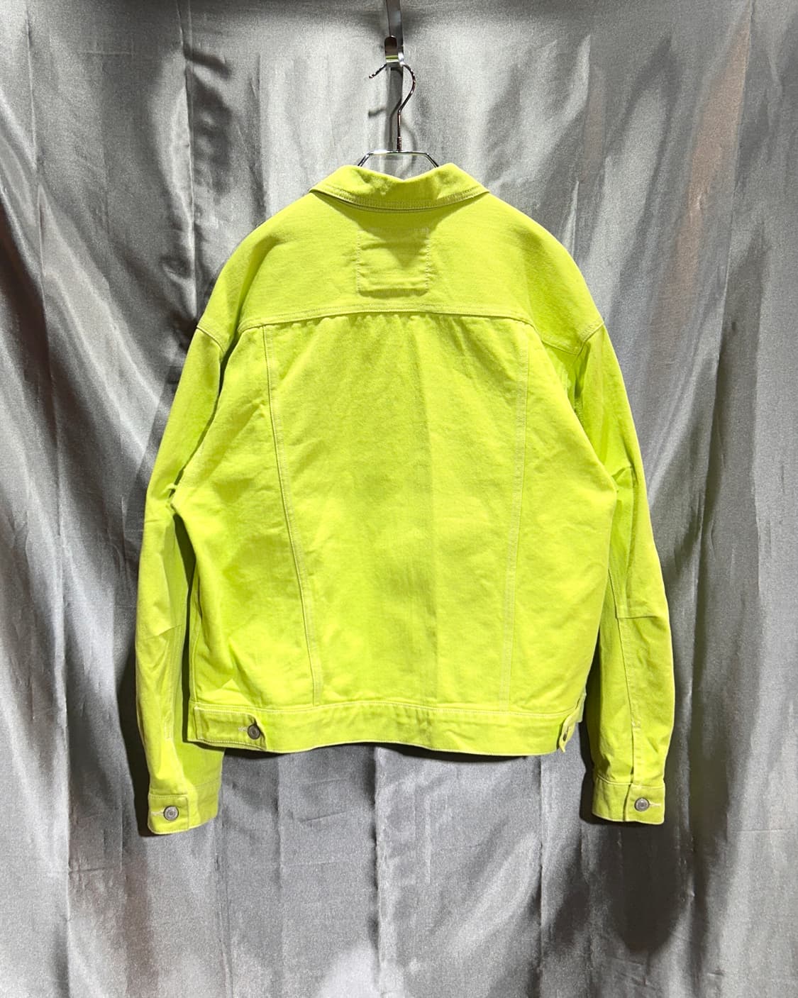 M 디키즈 투포켓 네온그린 데님 자켓 상품이미지3