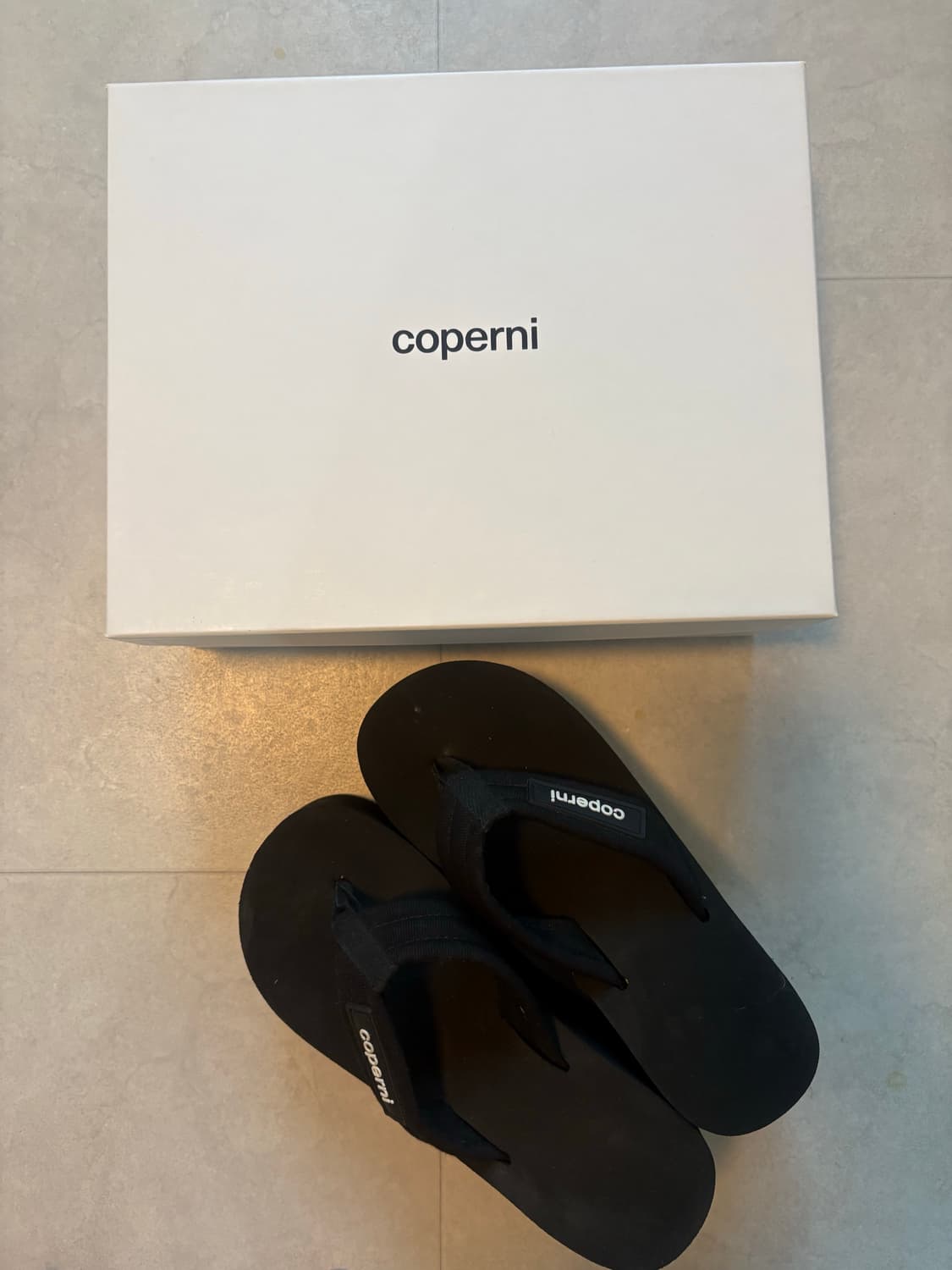 코페르니 블랙 웨지 힐 샌들 상품이미지1