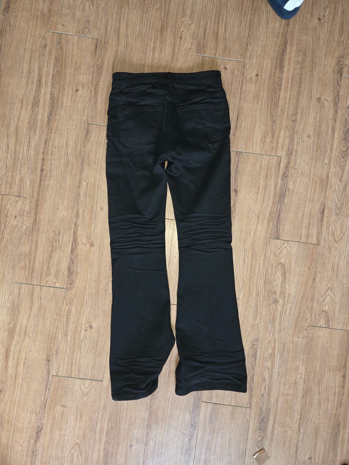 0 size ) 언더마이카 무.30 mu.30 플레어진 블랙 상품이미지3