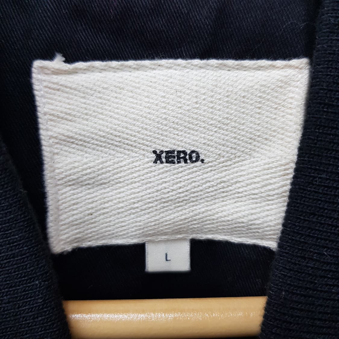 XERO 블랙 항공점퍼 L사이즈  상품이미지3