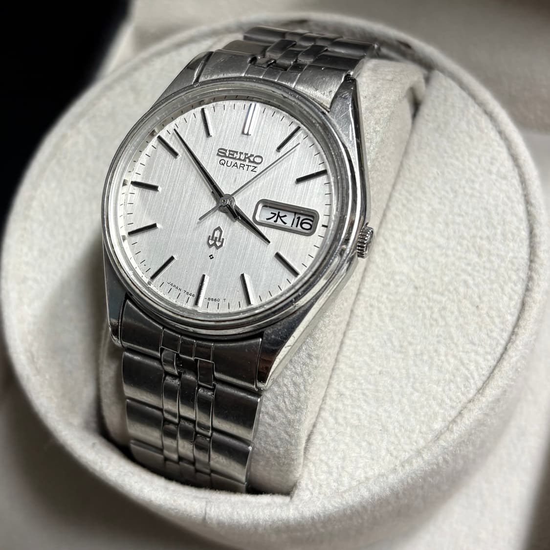 70s’ 세이코 7546-8560 빈티지 쿼츠 시계 상품이미지2