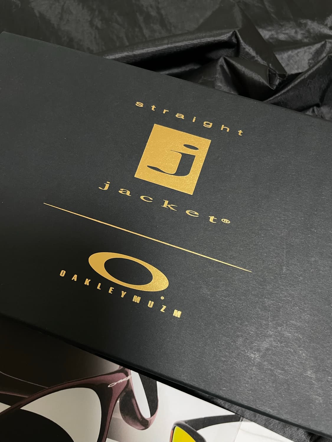 오클리 MUZM 스트레이트 자켓 99 X-실버 플레임 프리즘 블랙 상품이미지9