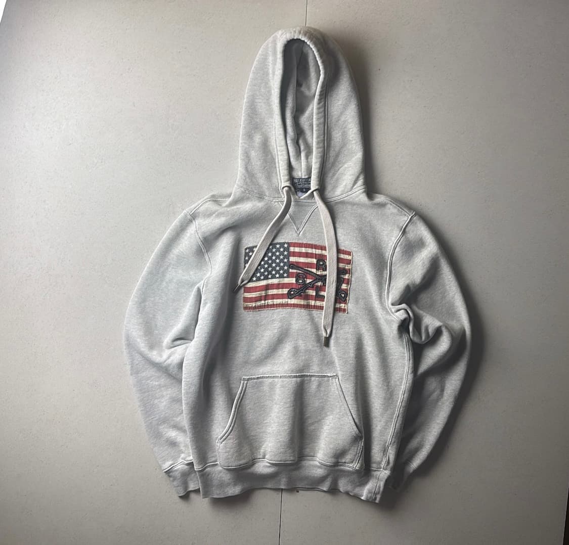 폴로 성조기 후드티 상품이미지1