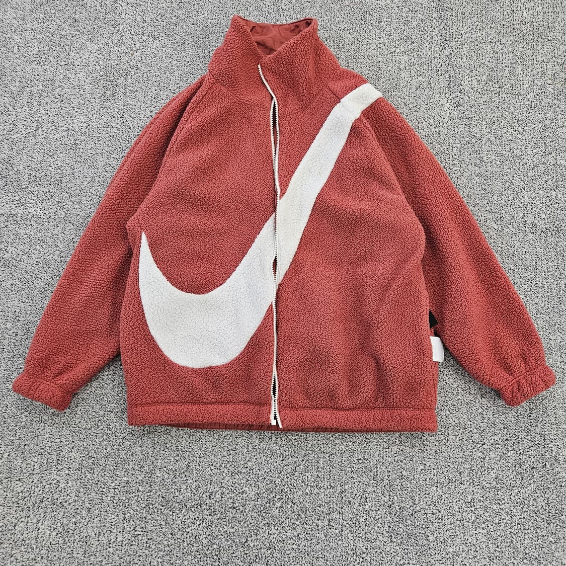 [S(80)] 나이키 여성 뽀글이 리버시블 자켓(지퍼고장) 0102YH1 상품이미지2