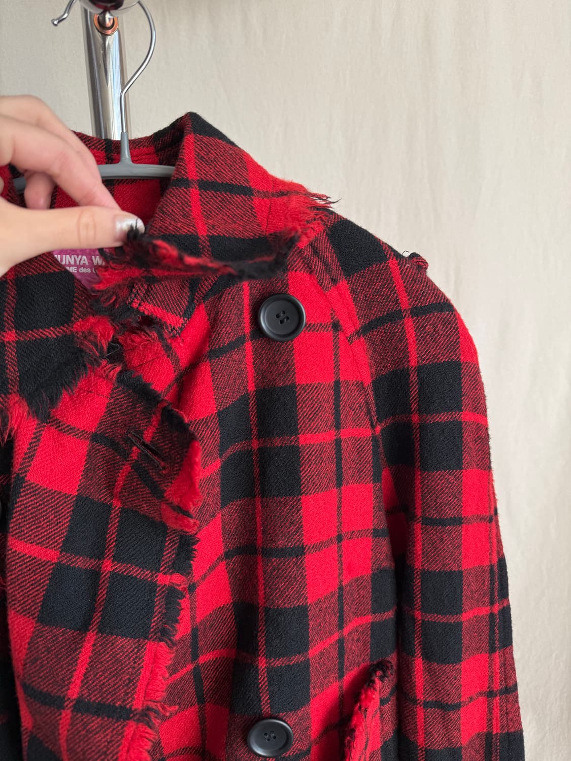 Junya Watanabe COMME des GARCONS 체크 자켓 상품이미지7