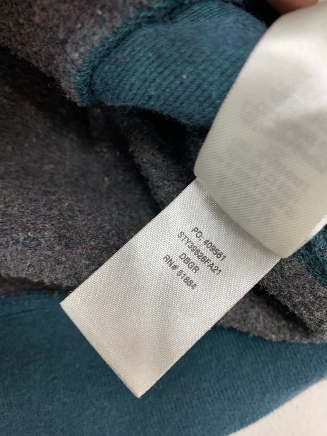 파타고니아 청록 맨투맨 #623 상품이미지6