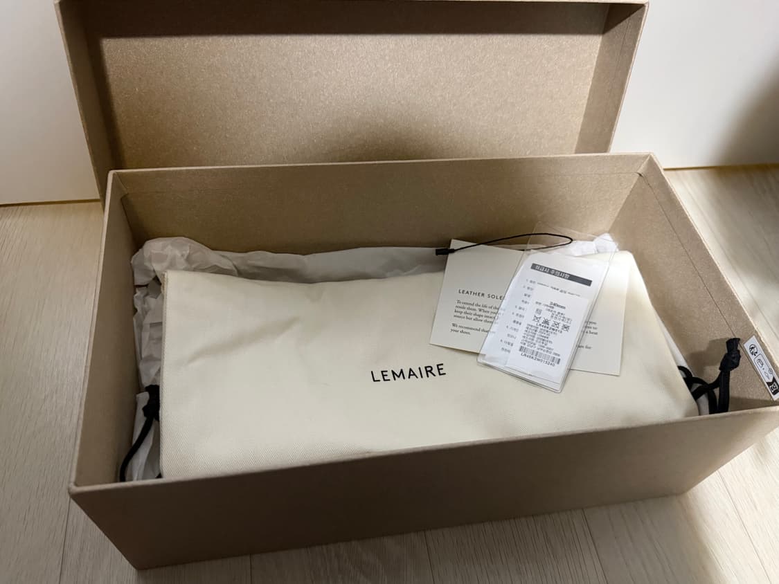 르메르 Flat Piped Slippers 파이프드 슬리퍼(37) 상품이미지5