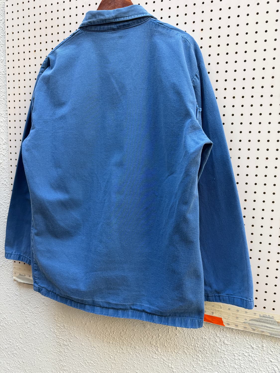 OLD VINTAGE WASHED BLUE FRENCH 프렌치워크자켓 상품이미지9