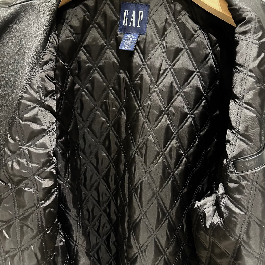 올드 갭 드리즐러 레더 자켓 상품이미지4