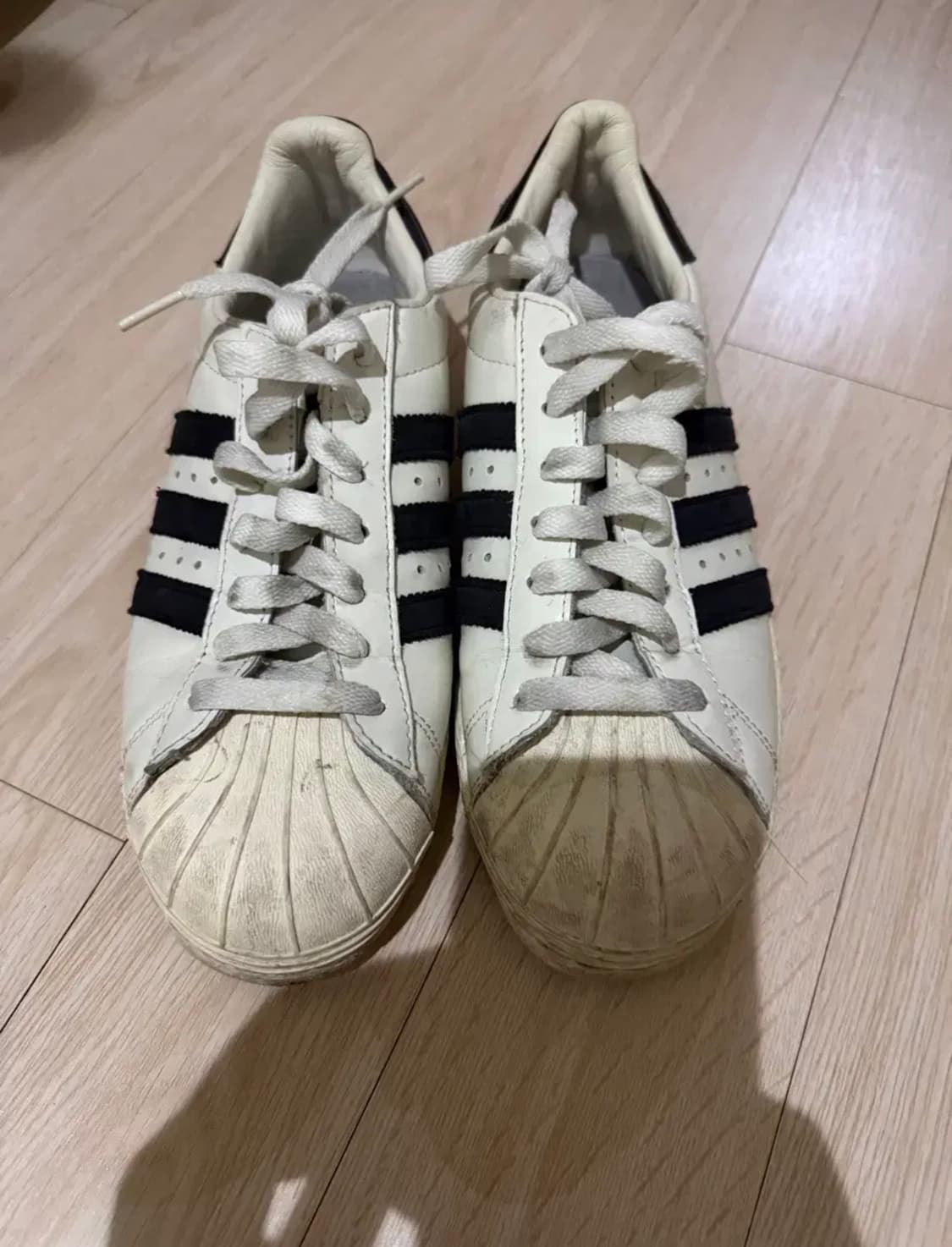 아디다스슈퍼스타 화이트블랙 235 상품이미지1