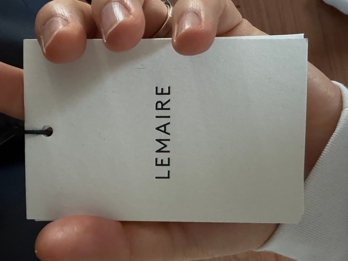 르메르 벨티드 더블 브레스티드 자켓 앤트러사이트 S size  상품이미지4