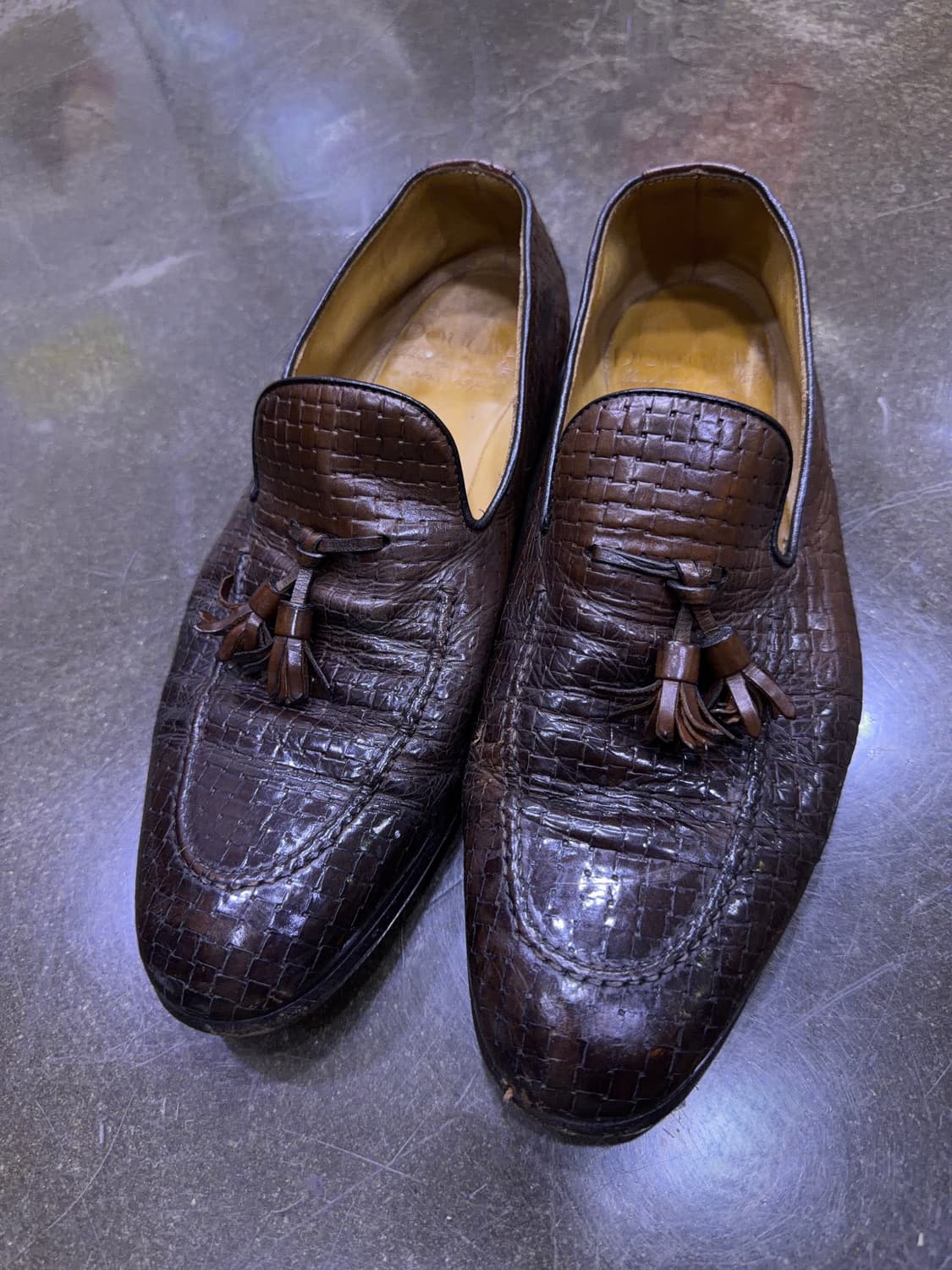 듀칼스 우브 태슬로퍼 빈티지 클래식 브라운 컬러 42 상품이미지2