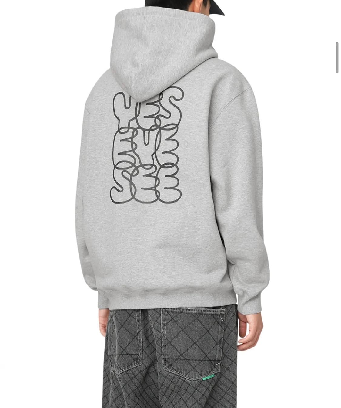 예스아이씨 C-Logo Hoodie Grey 상품이미지3