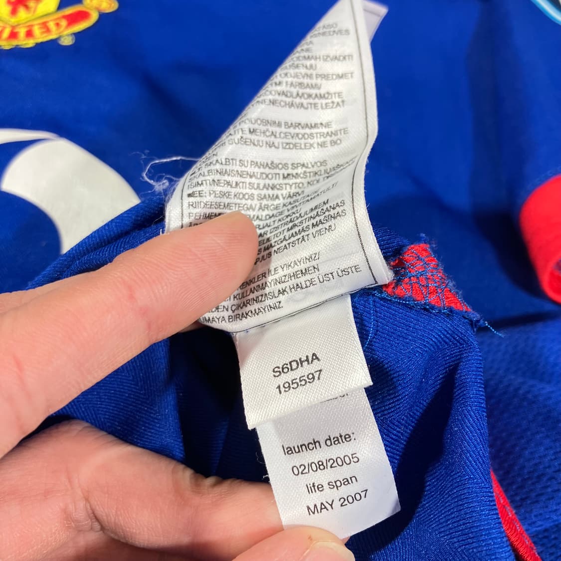 •0506 나이키 맨체스터 유나이티드 루니 어웨이 유니 상품이미지6