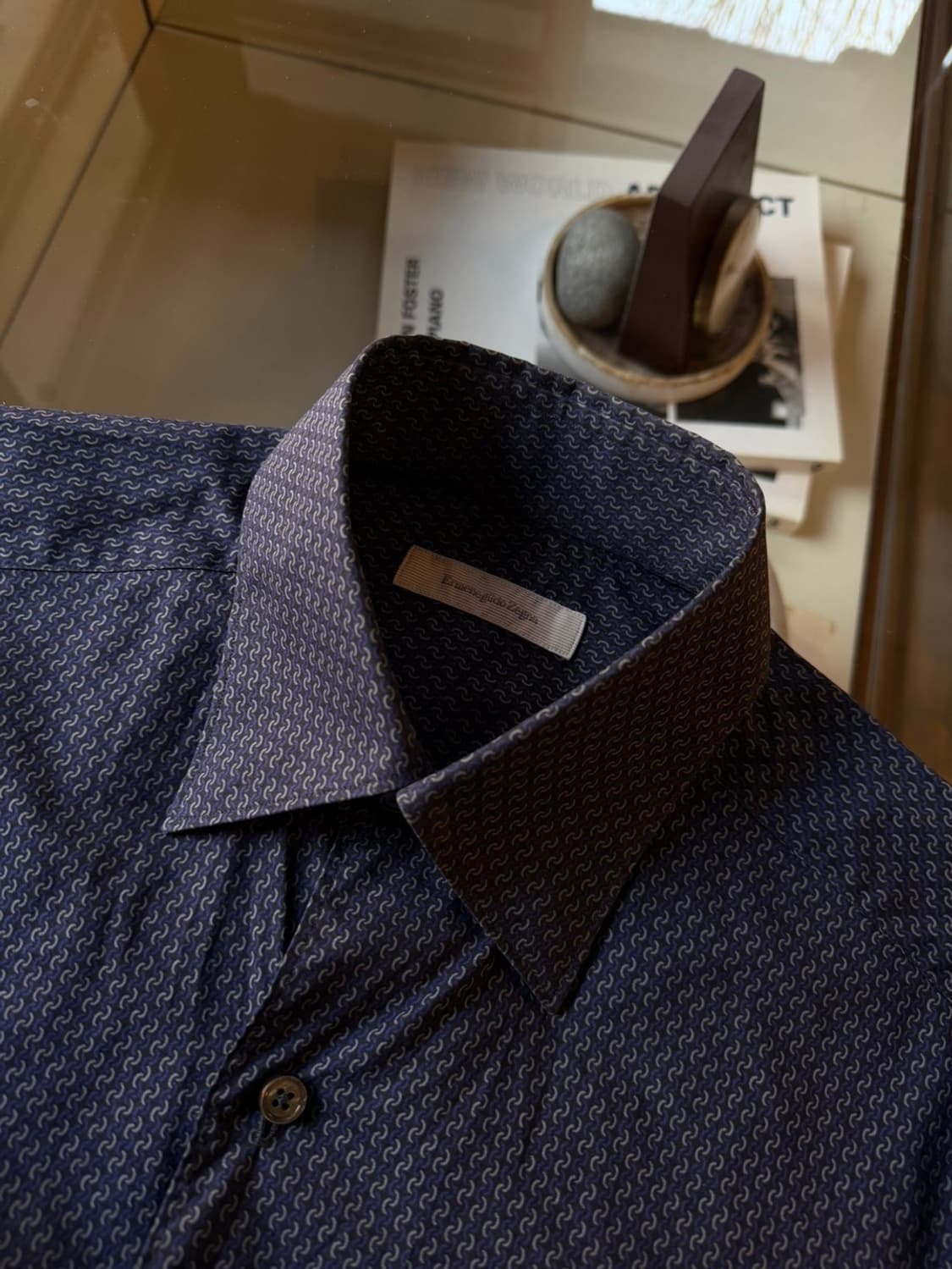 에르메네질도 제나 드레스 셔츠 100 상품이미지7