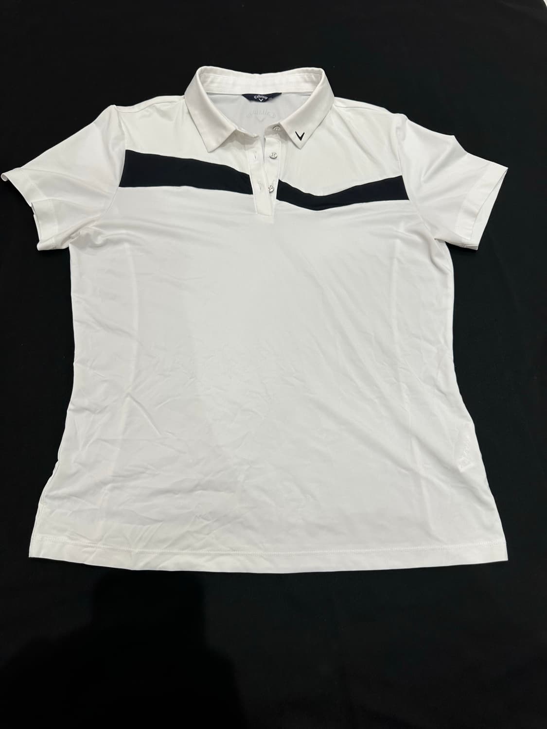 캘러웨이 여성 반팔 골프웨어 폴로 셔츠 (사이즈 100) 상품이미지1