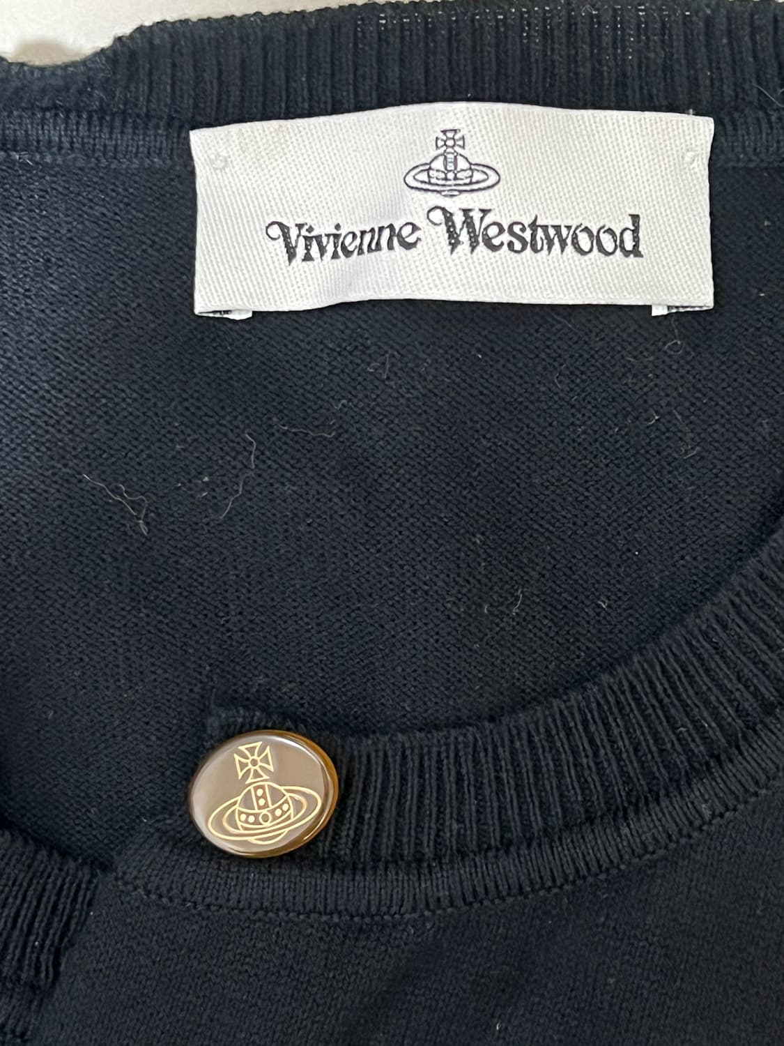 비비안웨스트우드 베아 크롭 가디건 상품이미지3